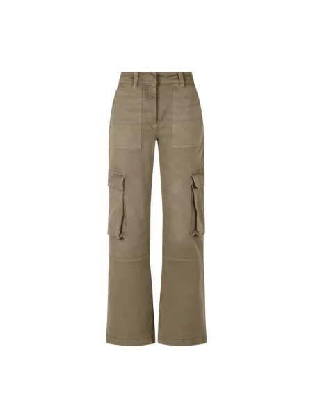 Spodnie Acne Studios beżowe