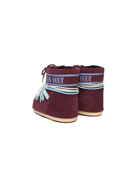 Moon Boot Hótaposó MB ICON LOW SUEDE LACES | hasított bőr
