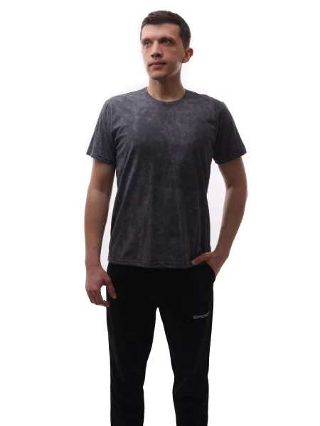 Футболка STREAM темно-сірий віскоза/поліестер сіра