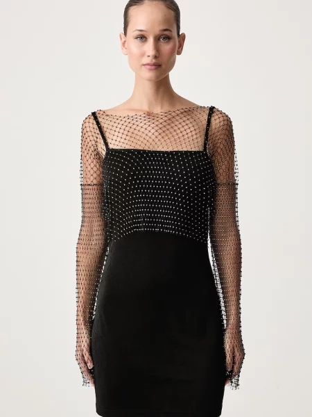 Karl Lagerfeld Jeans rochie negru