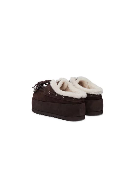 Sniego batai Steve Madden Cuddly Tamsiai ruda