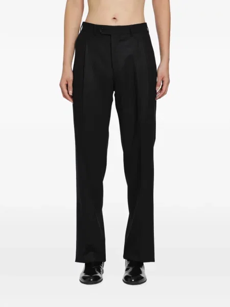 Pantaloni Salon C. Lundman de flanelă negru
