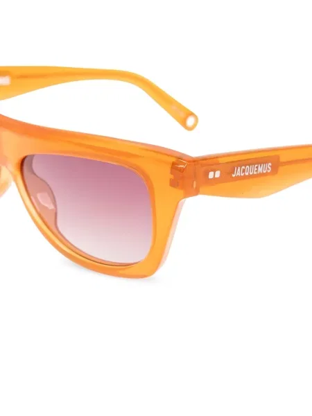 Ochelari de soare Jacquemus portocaliu