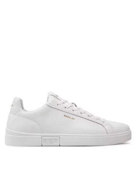 Sneakersy REPLAY białe