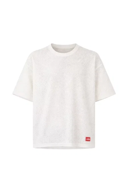 Tricou The North Face cu autograf alb