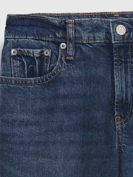 Pantaloni copii Gap albastru