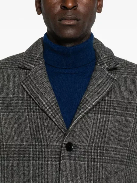 Palton Samsøe Samsøe în carouri gri