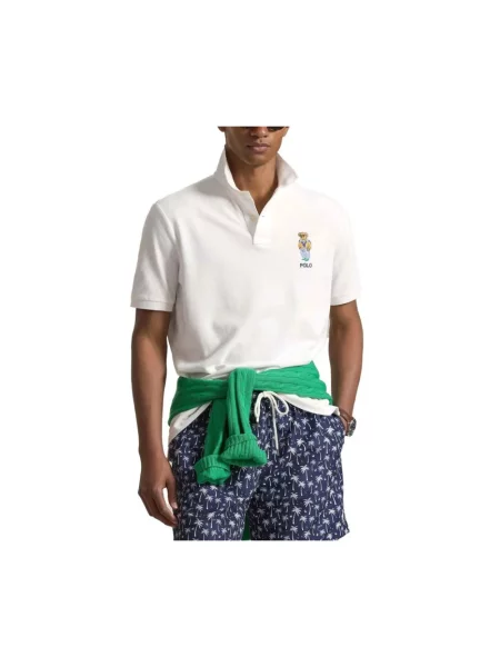 Polo Ralph Lauren Koszulki Mężczyzna L Polo Ralph Lauren T-shirty i polo biały
