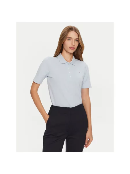 Tommy Hilfiger Polo Svijetloplava Regular Fit