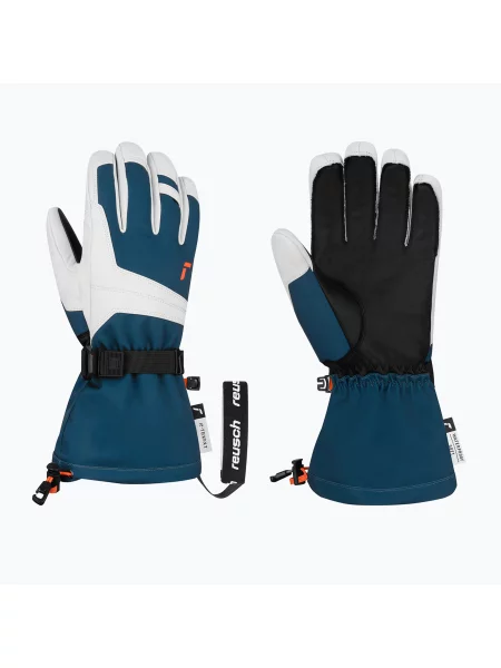 Лижні рукавички Reusch Experience R-Tex XT LC dark denim/white білі