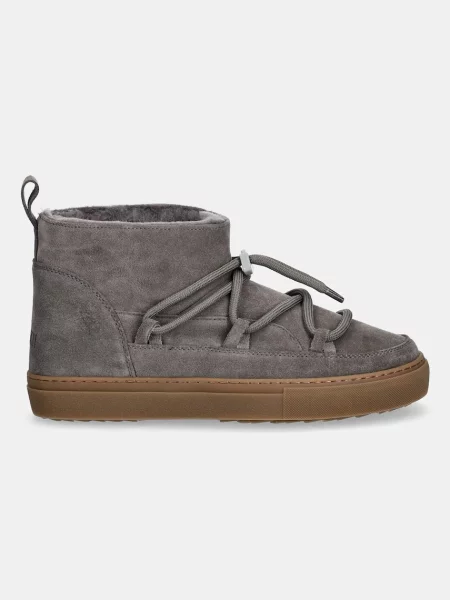 Inuikii śniegowce zamszowe Classic Low szary