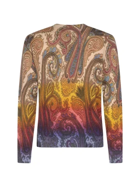 Pulover Etro de lână cu imagine cu model paisley