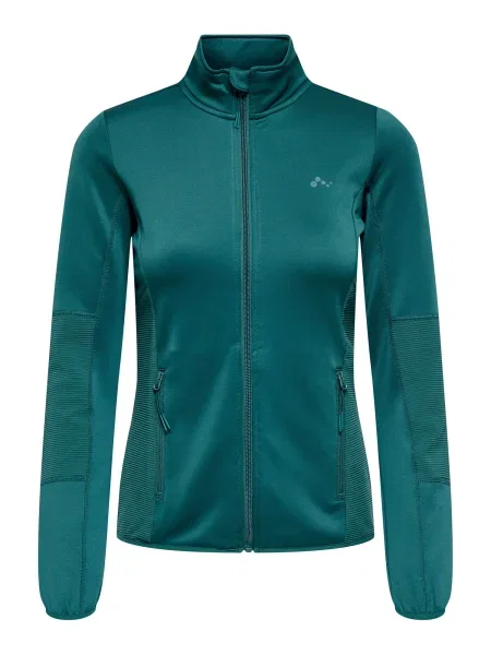 ONLY PLAY Jachetă fleece funcțională ONPJetta smarald verde