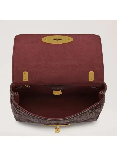 Torebka Mulberry skórzana brązowa