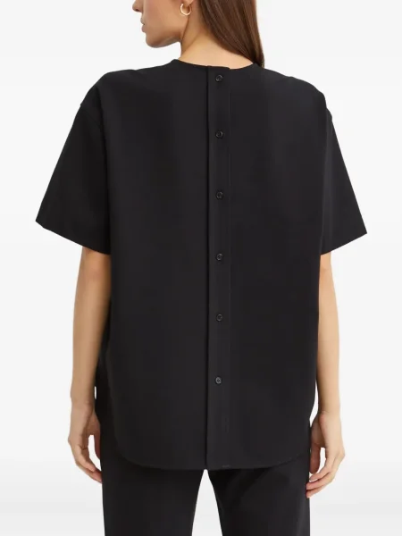 Tricou Theory scurt negru