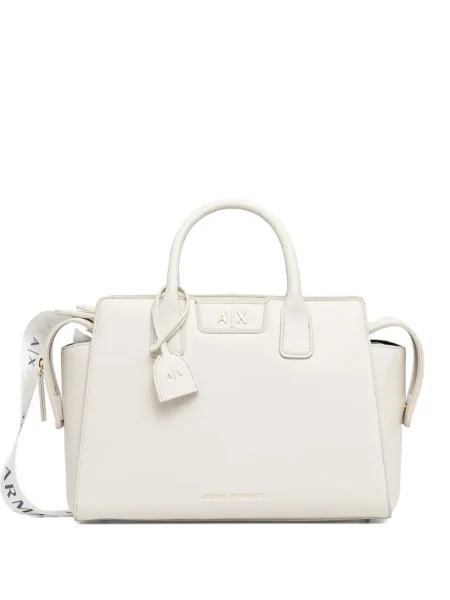 Geantă Armani Exchange alb