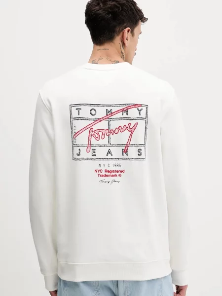 Tommy Jeans mikina béžová
