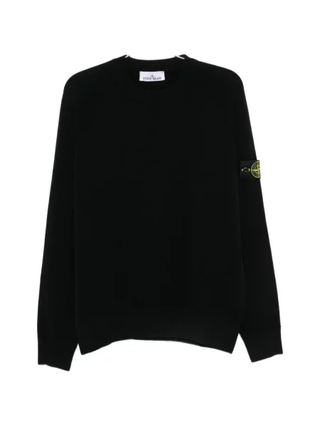 Pulover Stone Island cu strasuri negru