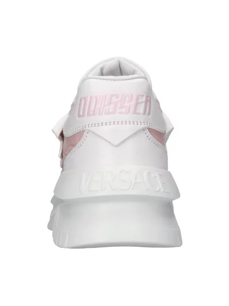 Sneakersy Versace skórzane białe