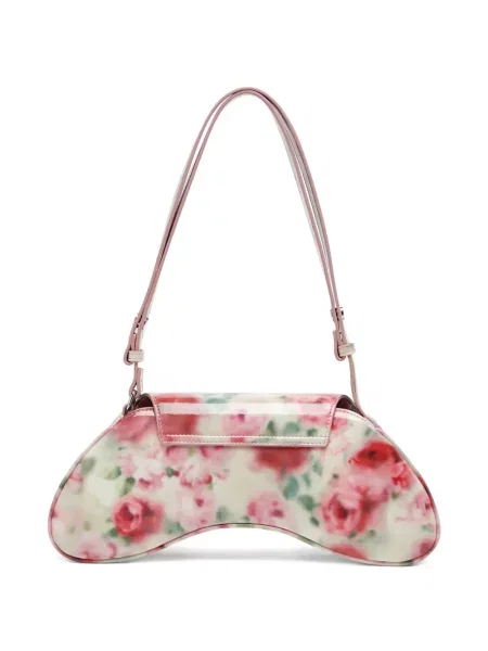 Geantă Diesel cu model floral cu imagine alb
