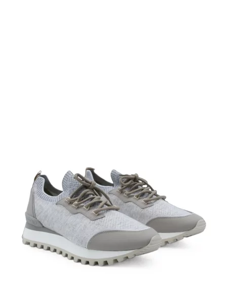 Sneakerși Eleventy tricotate gri