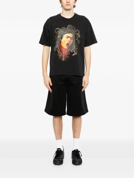 Tricou Melt cu imagine negru