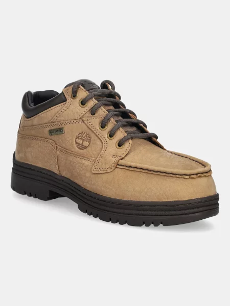 Timberland pantofi de piele Heritage maro