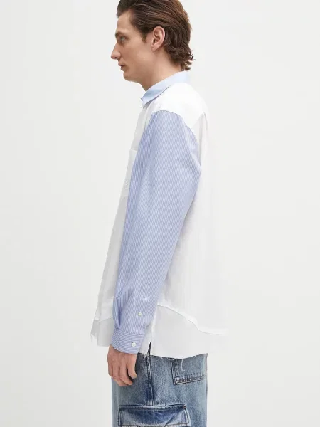 Классическая ошейниковый рубашка Ambush белая