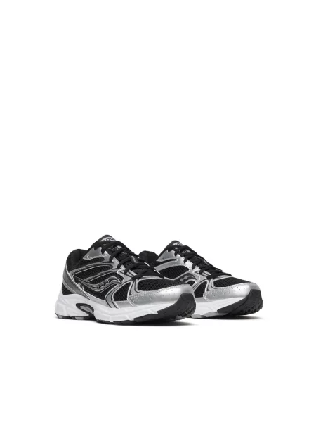 Lniane sneakersy Saucony czarne