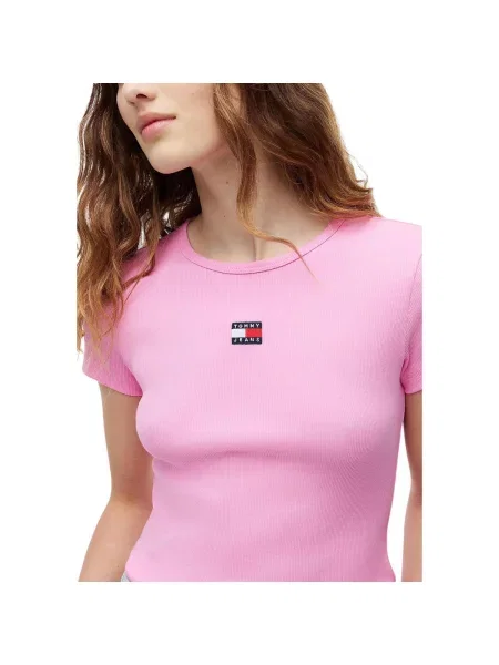 Tricou Tommy Hilfiger roz