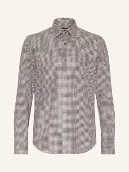 Marc O'polo Flanelová Košile Fit tmavě modrá šedá