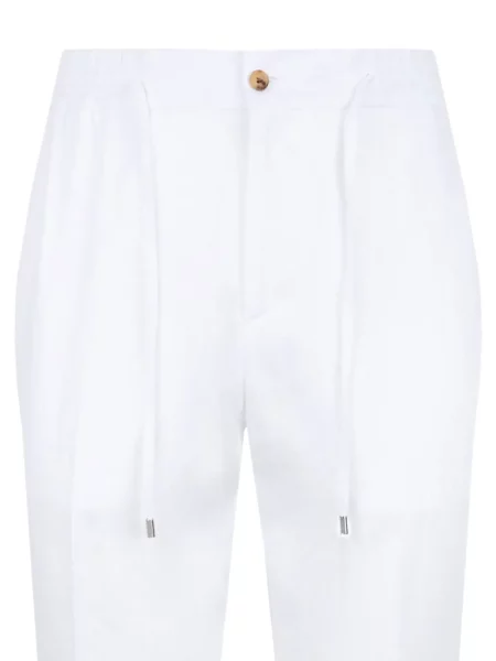 Pantaloni Philipp Plein de in cu cordon alb