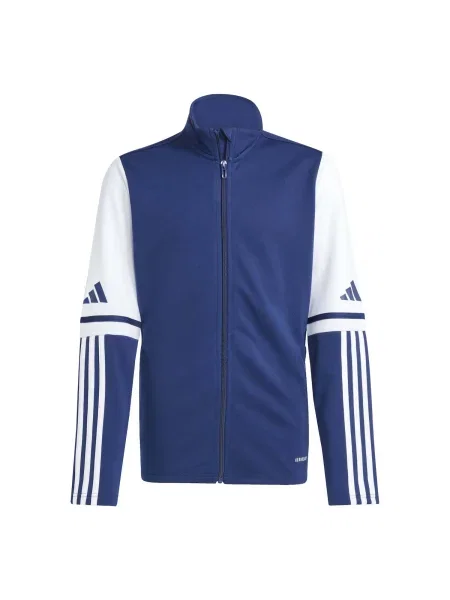 ADIDAS PERFORMANCE Športová bunda tmavomodrá / šedobiela