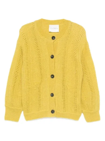 Cardigan Closed tricotate galben