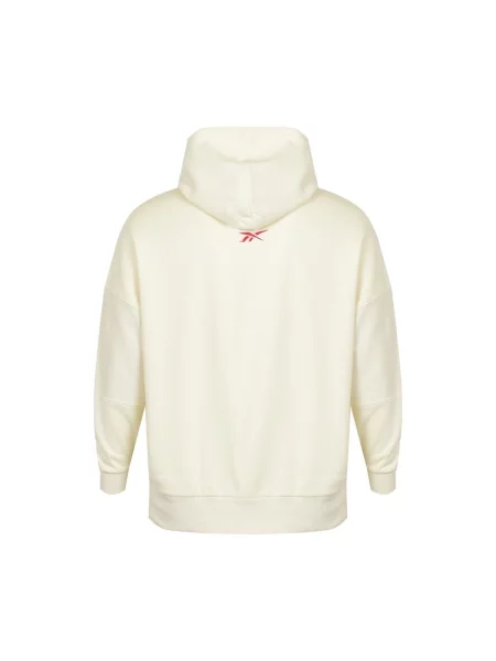 Mikina s kapucňou Reebok červená