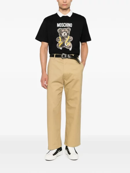 Scurt ursuleț de pluș tricou Moschino negru