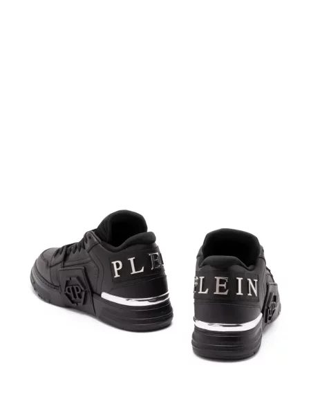Sneakerși Philipp Plein din piele negru