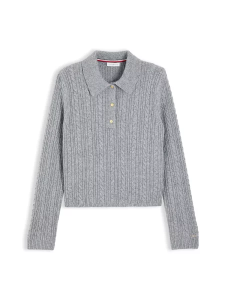TOMMY HILFIGER Pulover gri