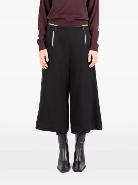 Decupat pantaloni Société Anonyme negru
