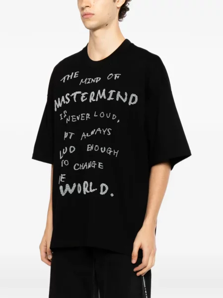 Tricou Mastermind World cu imagine negru