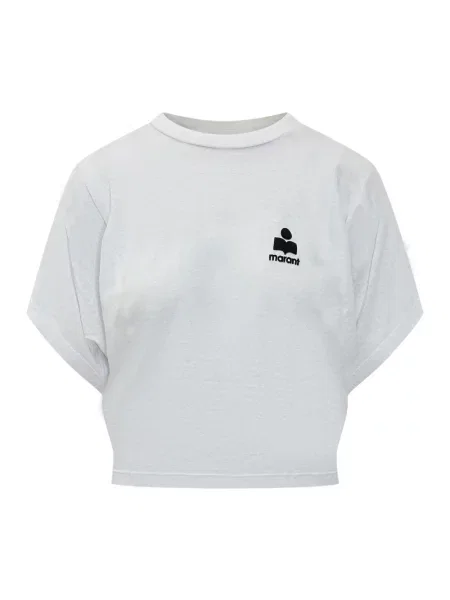 Lniana koszulka Marant Etoile biała
