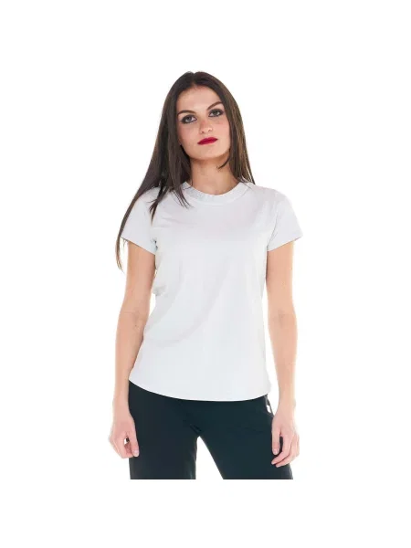 Scurt tricou Leone 1947 cu mâneci scurte gri