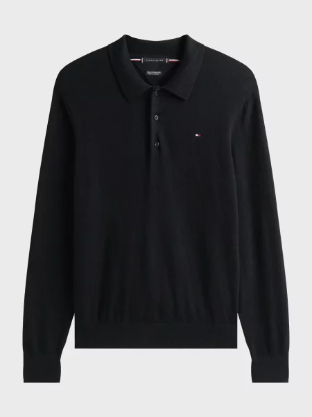 Поло Tommy Hilfiger чорне