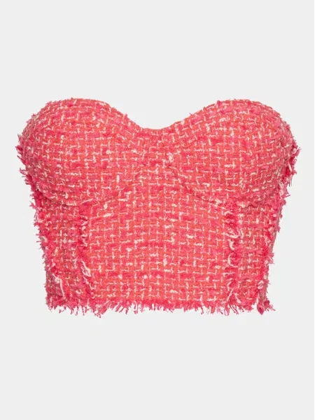 Топ Patrizia Pepe розово