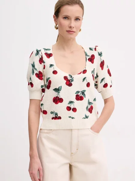 Twinset pulover pentru femei din bej