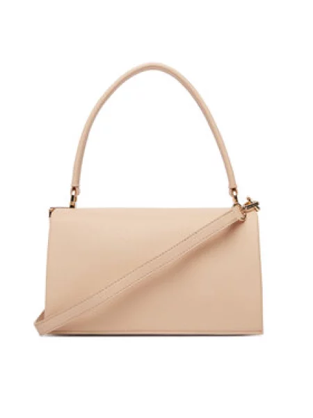 Tommy Hilfiger Kabelka Th Monogram Pebble Grain Crossbody Bag ružová