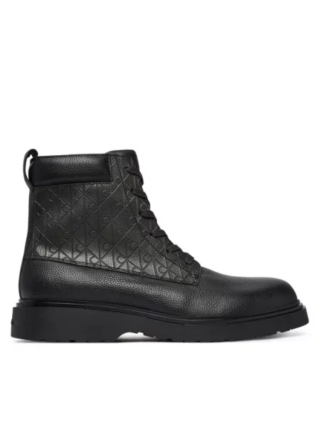 Gležnjače Calvin Klein Combat Ess crna