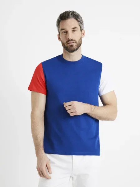 Tricou Celio albastru