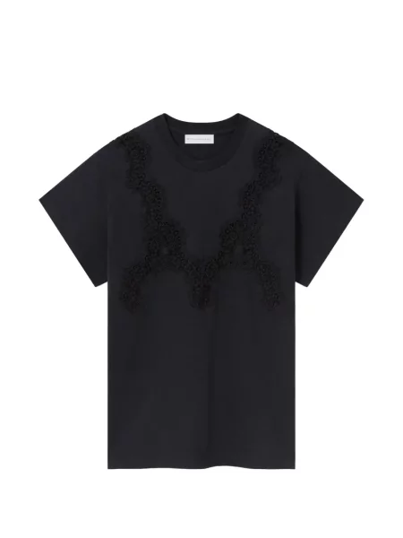Tricou Stella Mccartney din dantelă negru