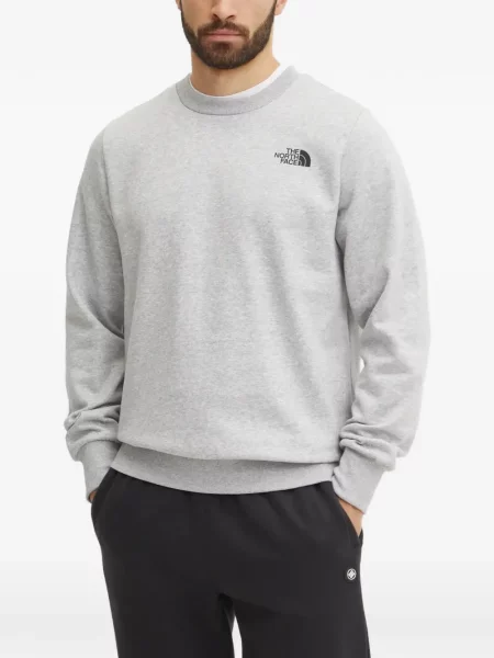 Hanorac The North Face cu autograf gri